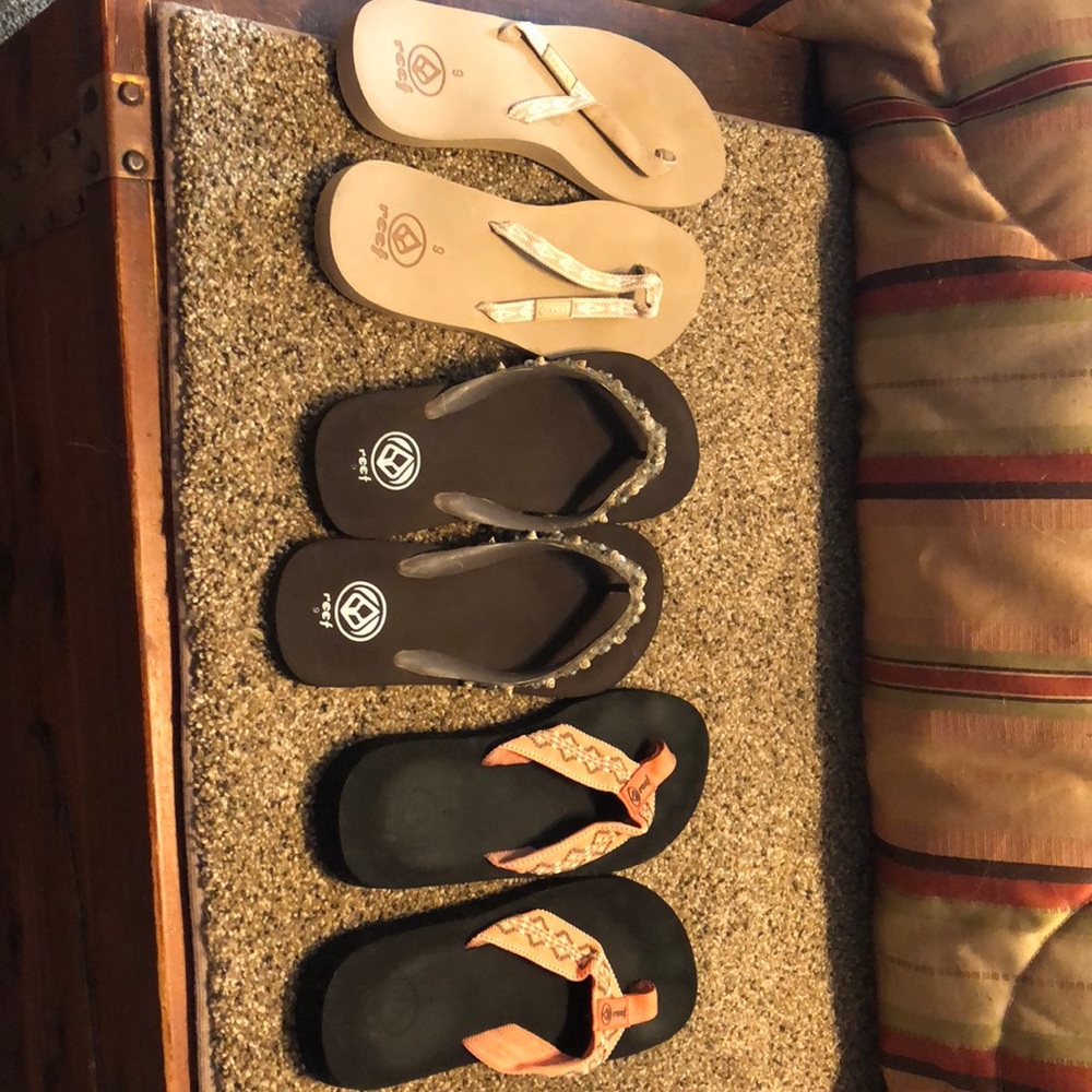 Reef Sandals (3pair)